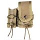 High Speed Gear Leo Taco MOLLE Covered Pouch, Olive Drab, 18PC00OD