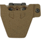 High Speed Gear S&amp;W Chained Handcuff Pouch, Universal HSG Clips, Coyote Brown, 42DCSCCB