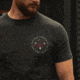 HOWITZER Defiant 76 S/S Tee - Mens, Vintage Black, Medium, CV7089-VBK-M