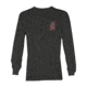 HOWITZER Never Expires L/S Tee - Mens, Charcoal Heather, 2XL, CV7038-CHHE-2X