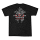 HOWITZER No Fear S/S Tee - Mens, Black, Medium, CV7118-BK-M