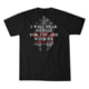HOWITZER No Fear S/S Tee - Men's, Black, Extra Large, CV7118-BK-XL