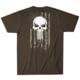 HOWITZER Skull Freedom Flag S/S Tee - Men's, Brindle, 2XL, CV4574-BRIN-2X