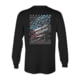 HOWITZER Support L/S Tee - Men's, Black, Extra Large, CV7064-BK-XL