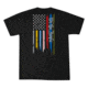 HOWITZER We Honor S/S Tee - Mens, Denim/Black Heather, Small, CV3870-DBHE-S