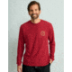 HUK Performance Fishing Graphic Long Sleeve Tee - Mens, Scarlet Blaze, Extra Large, H1000533-621-XL