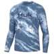 HUK Performance Fishing Mossy Oak Pursuit Crew - Men's, Moe Sw Spndrift, XL, H1200610-945-XL