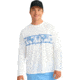 HUK Performance Fishing Pursuit Graphic Crew - Mens, Quiet Harbor, Extra Large, H1200630-445-XL
