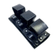 Hunter Company 3 Slot Rotery Clip Belt Slide, Black, 0322B, Black, 0322B