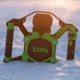ION Alpha Plus 2 Battery Composite Turbo, Green, 8 Inch, 59350