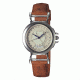 Issey Miyake SILAa003 Insetto Mens Watch - Brown Leather Band, Silver Case