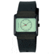 Issey Miyake SILAh021 Vakio Watch - Black Band, Gray, Luminous Face Case