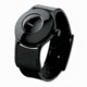 Issey Miyake SILAr003 Ovo Luminous Mens Watch - Black Band, Black Case