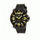 Ita 13.01.06 Corsaro Mens Watch, Yellow Numbers, Black Band