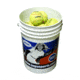 JUGS Bucket of Leatherlast Softballs - 2 Dozen, Yellow, B5260