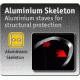 Kata Tripod Case - TC-30-35 PL Aluminium Skeleton - KT-PL-TC-30-35