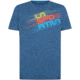 La Sportiva Stripe Evo T-Shirt - Mens, Opal, Medium, H25-618618-M