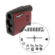 Laser Technology Trupulse 200L 4x/LCD Professional Laser Rangefinder,LTI Red 7006870