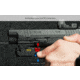 Leapers UTG Compact Pistol Laser, Green, Ambidextrous, Black, SCP-LS279S-A
