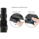 Leapers UTG Sub-Compact Pistol Light, 200 Lumen, Picatinny Mount, Black, LT-ELP120R