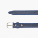 Lejon Pinnacle Leather Belt - Mens, Navy, 34, VB-115-34