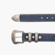 Lejon Wild Bill II Leather Belt - Mens, Navy, 36, VB-8225-36