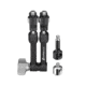 Leofoto AM-3 Kit Versa Magic Arm w/ Anti-Twist Adapter, 3/8th Mounting Screws, Black, AM-3-KIT