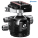 Leofoto LM-324CL&amp;LH-55LR X Version Tripod w/ 75mm Bowl&amp;Platform w/ LH Ballhead Set, Black, LM-324CLX+LH-55LR