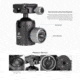 Leofoto LX-284CT/XB-38 Reversible Travel Tripod w/ Ball Head Set, Black, LX-284CT+XB-38