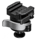 Leofoto MA-40X Outdoors Lever-Release Rapid Lock Ball Head w/ Hybrid Clamp, Arca/Picatinny, Black, MA-40X