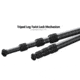 Leofoto SA-403CX/MA-40X Outdoors Tripod w/ Rapid Lock Ballhead, Black, SA-403CX+MA-40X
