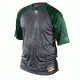 Louisville Slugger Youth Slugger Loose-Fit Raglan Short Sleeve Shirt,Grey/Dark Green,Large LS1527-YL-GY-DK