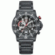 LUMINOX Dive Chrono Watch w/ Black Steel Bracelet, Black/Silver, 44mm A.8362.RP