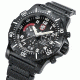 LUMINOX Dive Chrono Watch w/ Black Steel Bracelet, Black/Silver, 44mm A.8362.RP