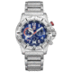 LUMINOX Dive Chrono Watch, w/ Steel Bracelet, Blue/Silver, 44mm A.8154.RP