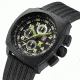 LUMINOX Tony Kanaan Chronograph Watch, Black/Yellow, 44mm A.1101