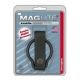 Maglite D-Cell Flashlight Black Basketweave Leather Belt Holsters