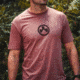 Magpul Industries Icon Logo CVC T-Shirt - Mens, Redrock Heather, XL, MAG1115-613-XL