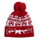 Magpul MAG1154-610 Ugly Christmas Red W/White Beanie One Size Fits Most