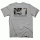 Major League Bowhunter Mens MLB Camo Logo S,S Tee, Ash Gray, Medium MLD010016.002900.M