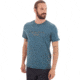 Mammut Sloper T-Shirt - Mens, Sapphire Melange PRT3, 2XL, 1017-00991-50281-117