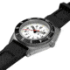 Marathon Arctic Steel Navigator W/Date Ssnav-D 3-Piece Rubber Strap Kit, White, 41mm, WW194013SS-0530