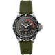Marathon JEEP GSAR on Rubber OD Green Watch, Black, 41mm, WW194006SS-4101