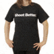 MDT Shoot Better T-Shirt, Black, Extra Small, 103668-BLK