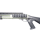 Mesa Tactical SureShell Polymer Carrier and Saddle Rail for Rem 870/1100/11-87 w/ Mag Clamp, 6-Shell, 12-GA, 20 in, Black, 94800