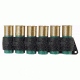 Mesa Tactical SureShell Polymer Carrier for Moss 500/590 and Mav 88, 12-GA, Black, 6-Shell, 94750