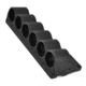 Mesa Tactical SureShell Side Mount Shell Carrier, Black, 6-Shell, Right Side, 12-Gauge, for Urbino Riser 90150