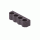 SureShell Side Mount Shell Carrier, Black, 4-Shell, Right Side, 20-Gauge, for Remington 870