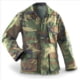 Military Surplus BDU Jacket Rip Stop IRR, WoODland Camo, Medium, MS100BIRRM