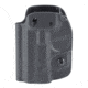 Mission First Tactical AIWB/OWB Series, Appendix/Inside/Outside Waistband Holster, Fits S&amp;W Bodyguard 2.0, Boltaron, Black, Ambidextrous, Includes 1" Belt Clip, HSWBG2AIWBA-BL